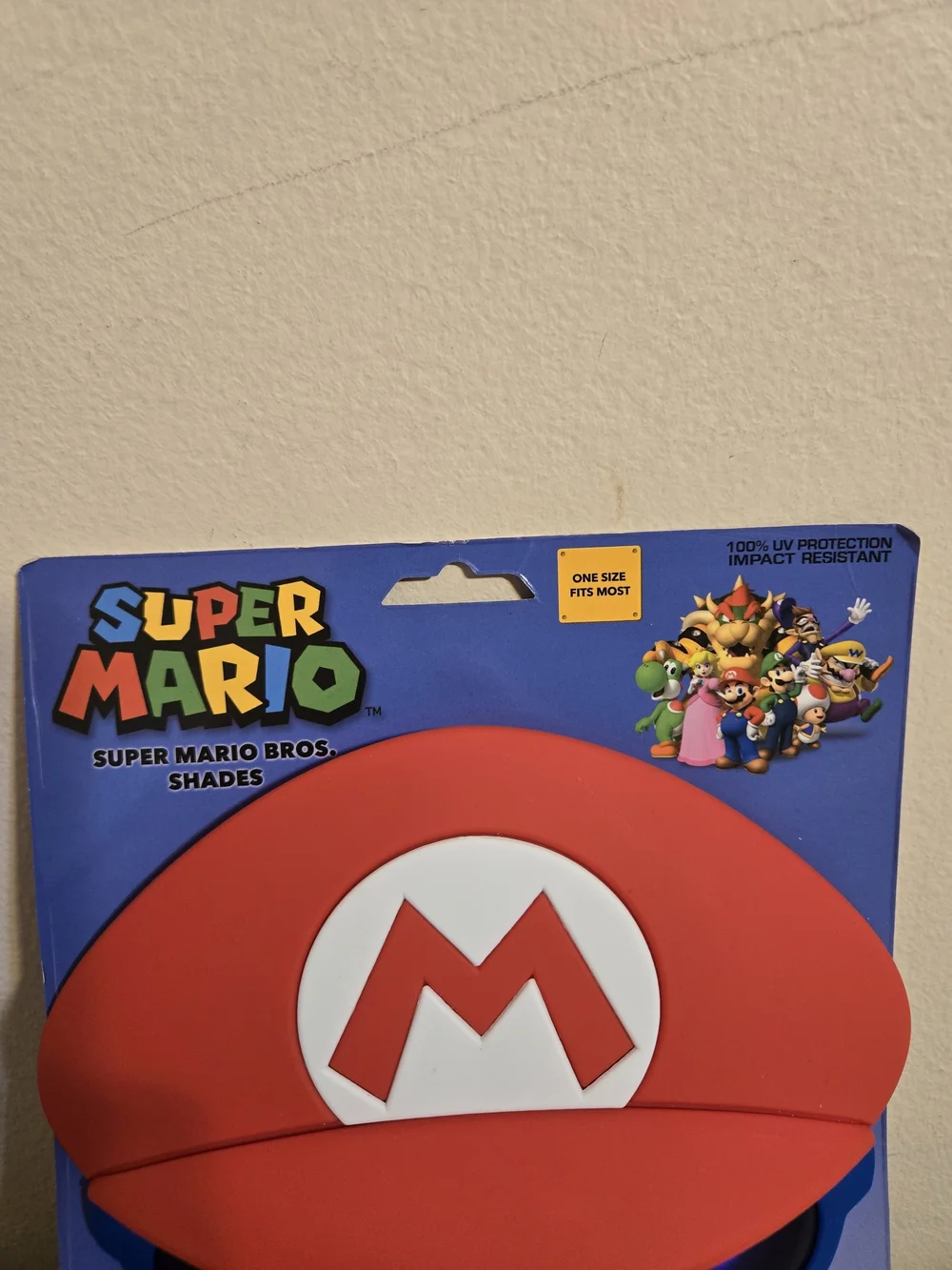 Nintendo Super Mario Sun-Staches Costume Sunglasses